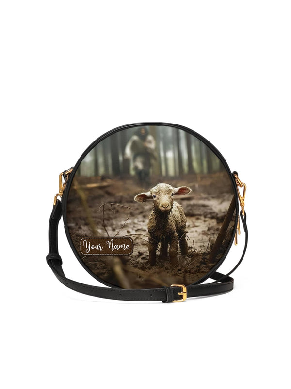 Little Lamb Circle Crossbody Bag