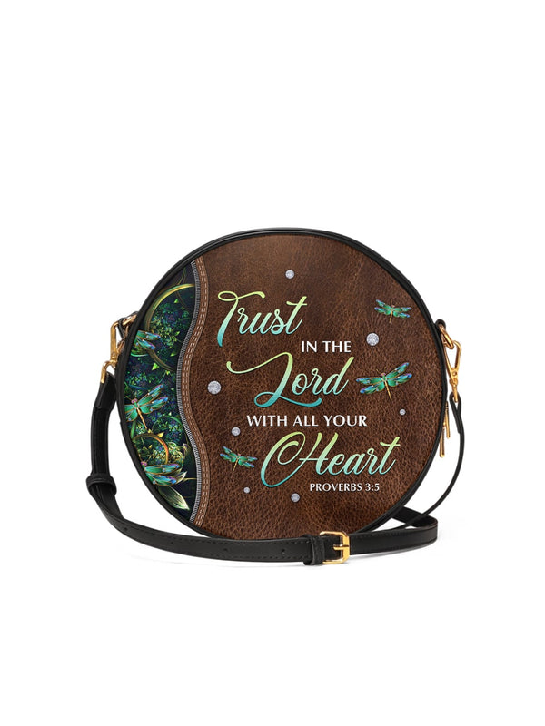Peaceful Trust Circle Crossbody Bag