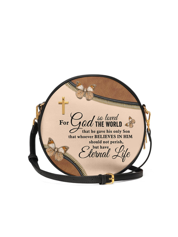 Eternal Life Circle Crossbody Bag