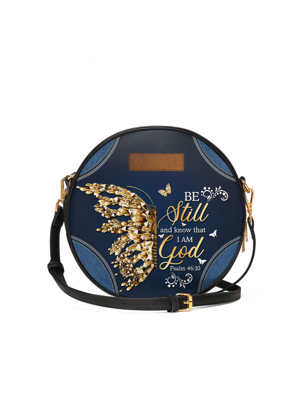 Be Still Butterfly Crossbody Bag