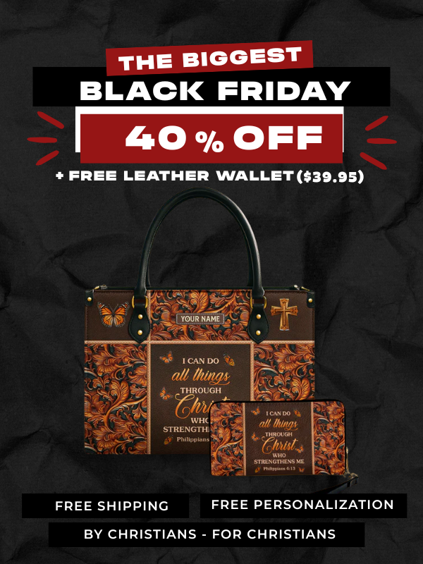 Faith Empowered - Leather Handbag