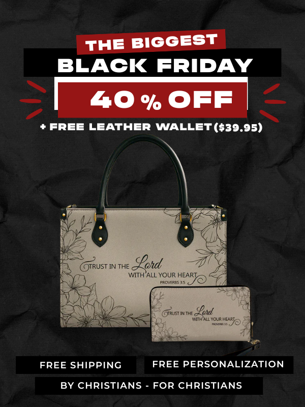 Faithful Bloom - Leather Handbag