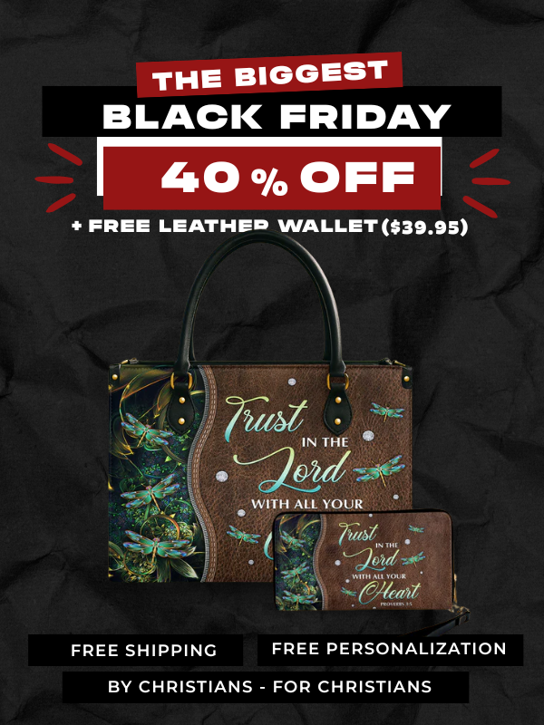 Peaceful Trust - Leather Handbag