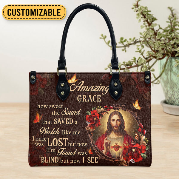 Amazing Grace Leather Bag