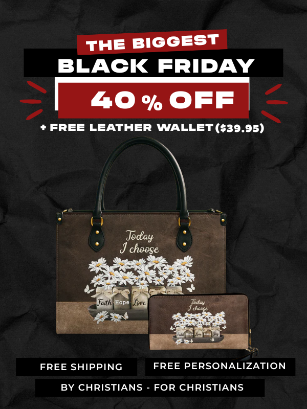 Today I Choose - Leather Handbag