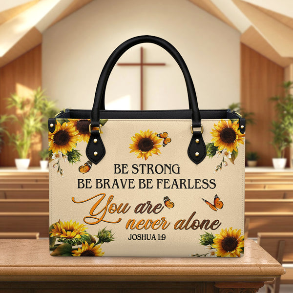 Be Strong Leather Bag