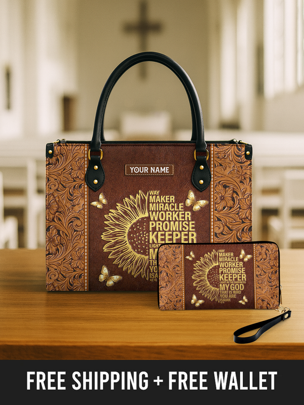 Promise Keeper - Leather Handbag