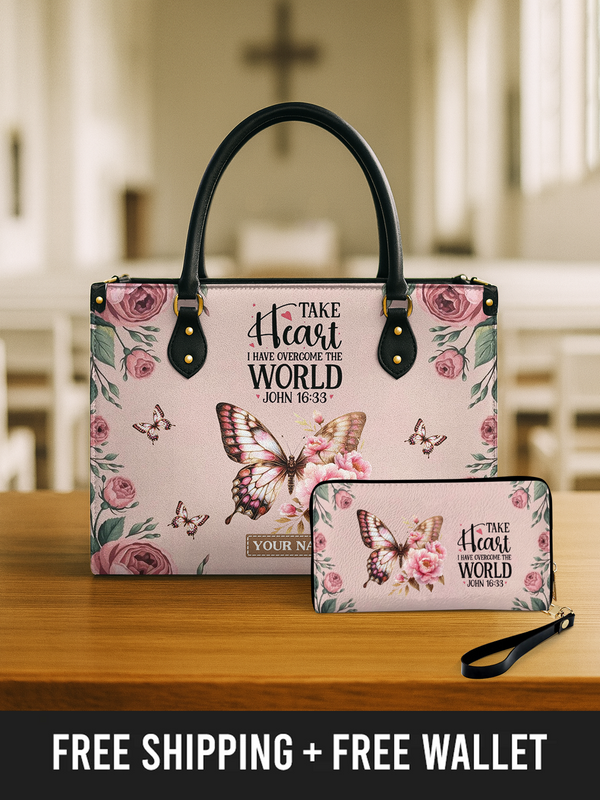 Overcomer - Leather Handbag