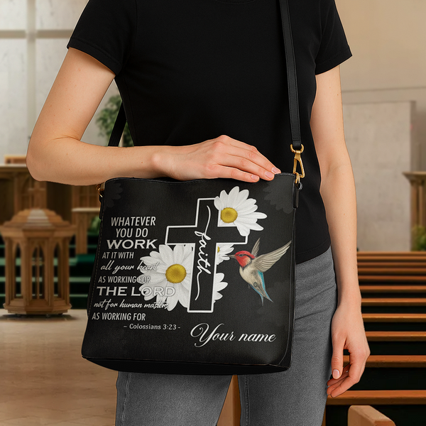 Faith Bucket Bag
