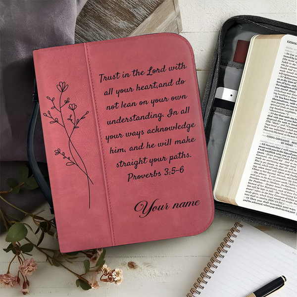 Trust In The Lord Bible Cover