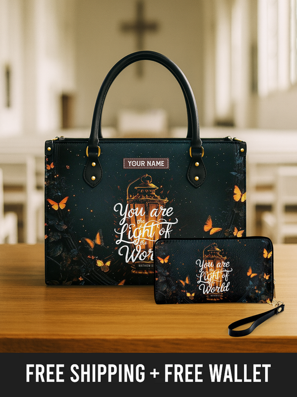 Light of the World - Leather Handbag
