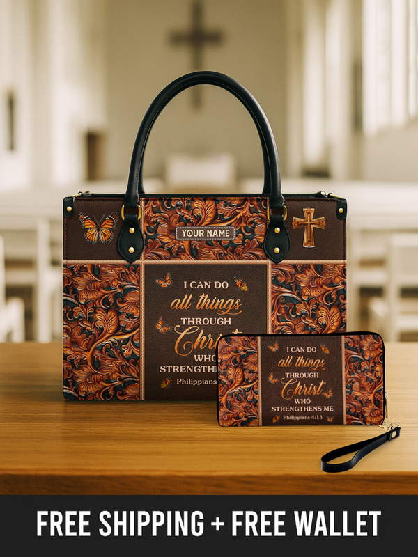 Faith Empowered - Leather Handbag
