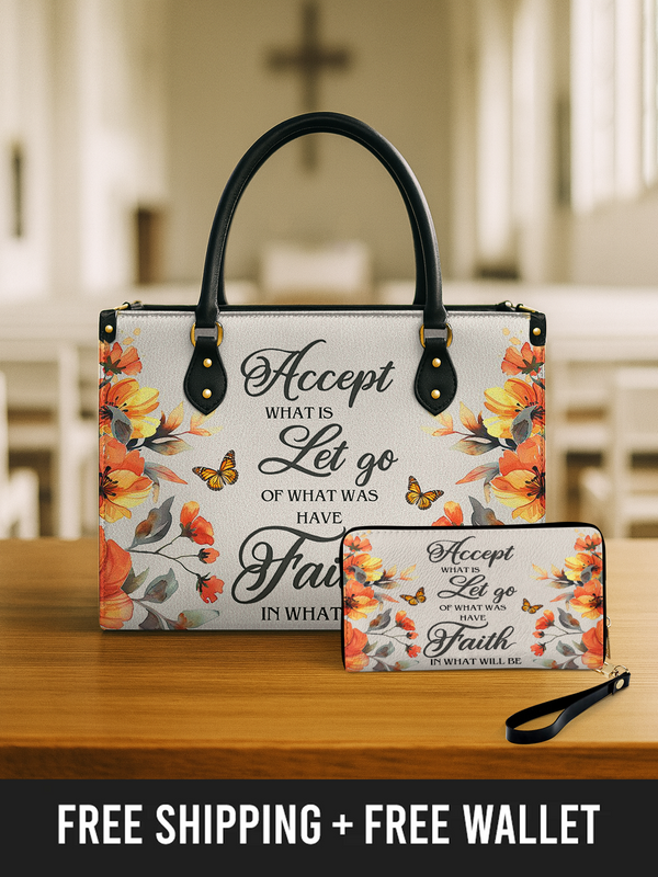 Faith in Tomorrow - Leather Handbag