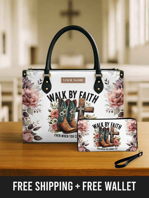 Walk by Faith Western - Leather Handbag