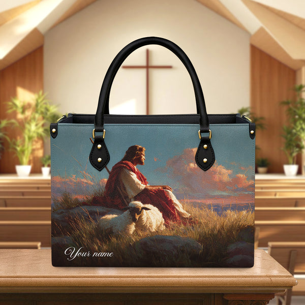 Borsa in pelle Eternal Peace