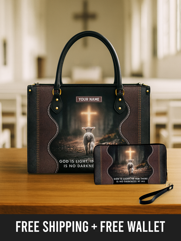 Path of Light - Leather Handbag