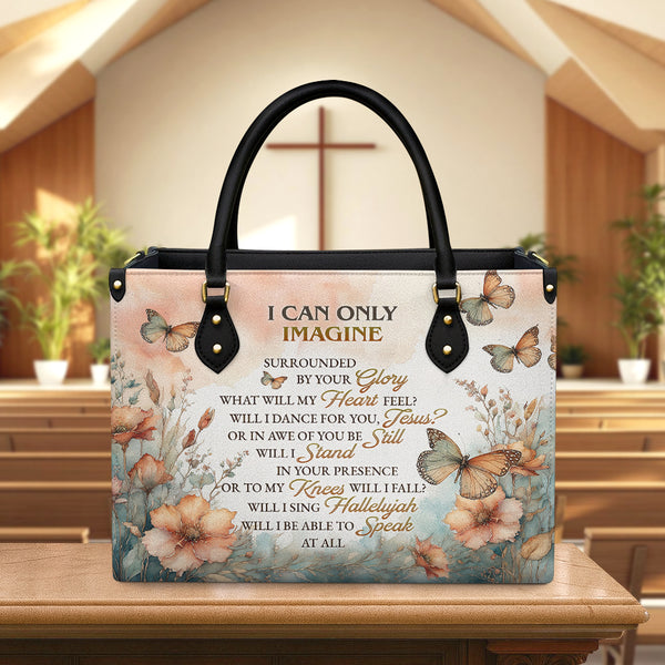 I Can Only Imagine Leather Bag
