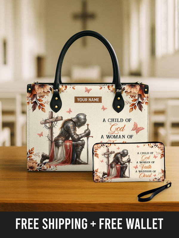Warrior of Christ - Leather Handbag