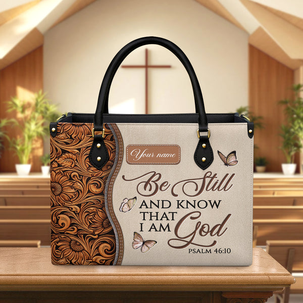 Be Still Leather Bag