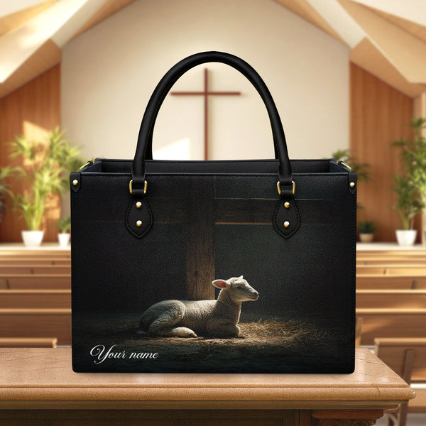 Lamb of God Leather Bag