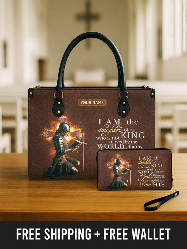 Daughter of the King - Leather Handbag