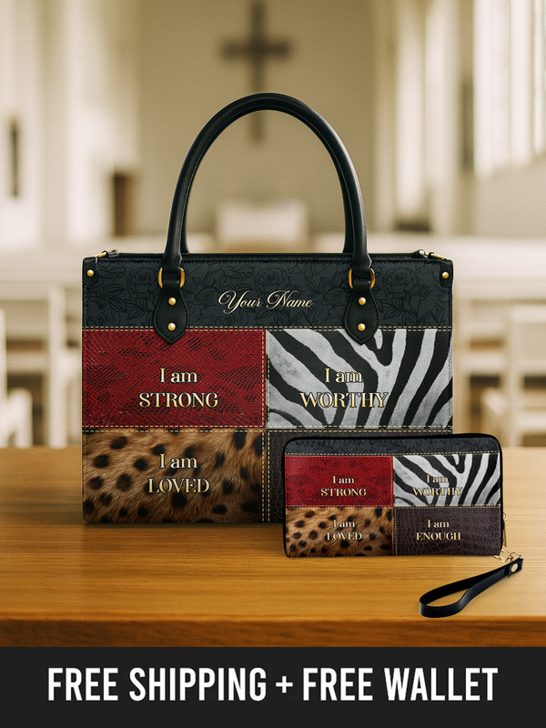 La borsa in pelle del Buon Pastore