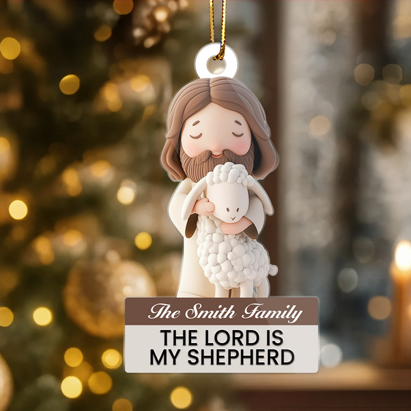 The Lord Is My Shepherd - Acrylic Ornament - Car Hanging