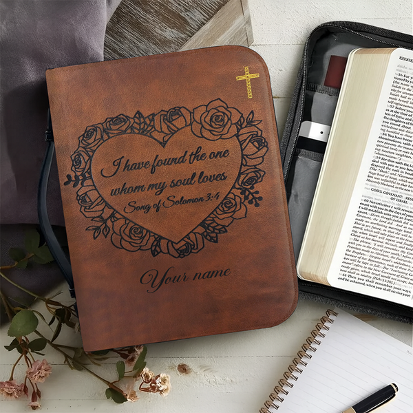 I Have Found The One Leather Bible Cover