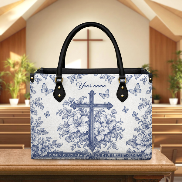 Devine Bloom Leather Bag
