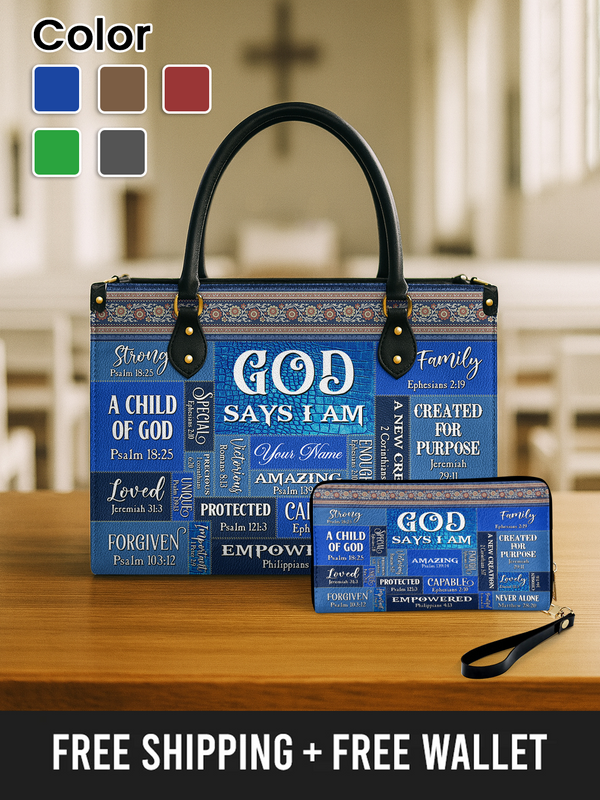 La borsa in pelle del Buon Pastore