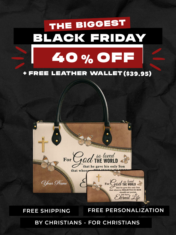 Eternal Life - Leather Handbag