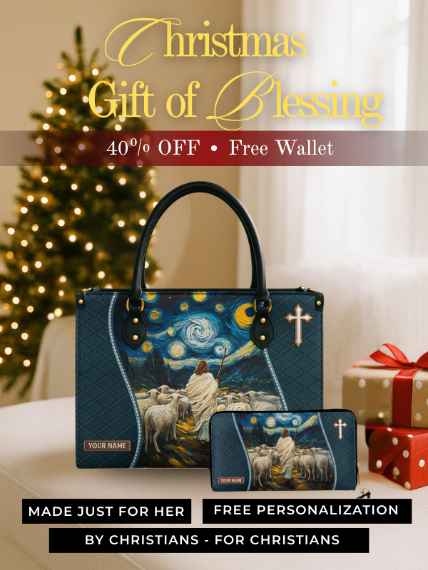 La borsa in pelle del Buon Pastore