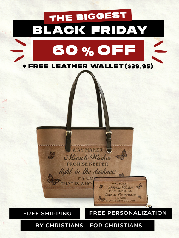 Way Maker - Leather Tote Bag