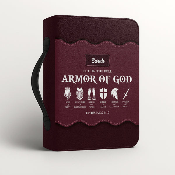 Armor Of God Leather Bible Cover