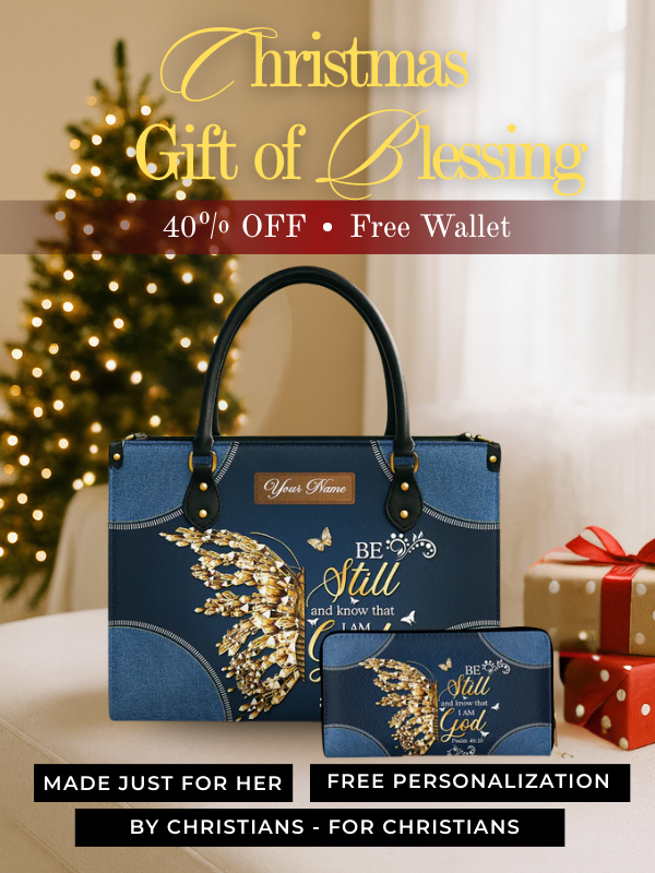 Be Still Butterfly - Leather Handbag