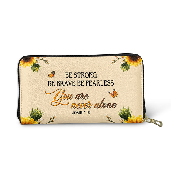 Be Brave Leather Wallet